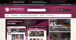 Desktop Screenshot of fototapetygdynia.pl