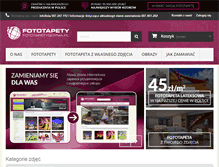 Tablet Screenshot of fototapetygdynia.pl